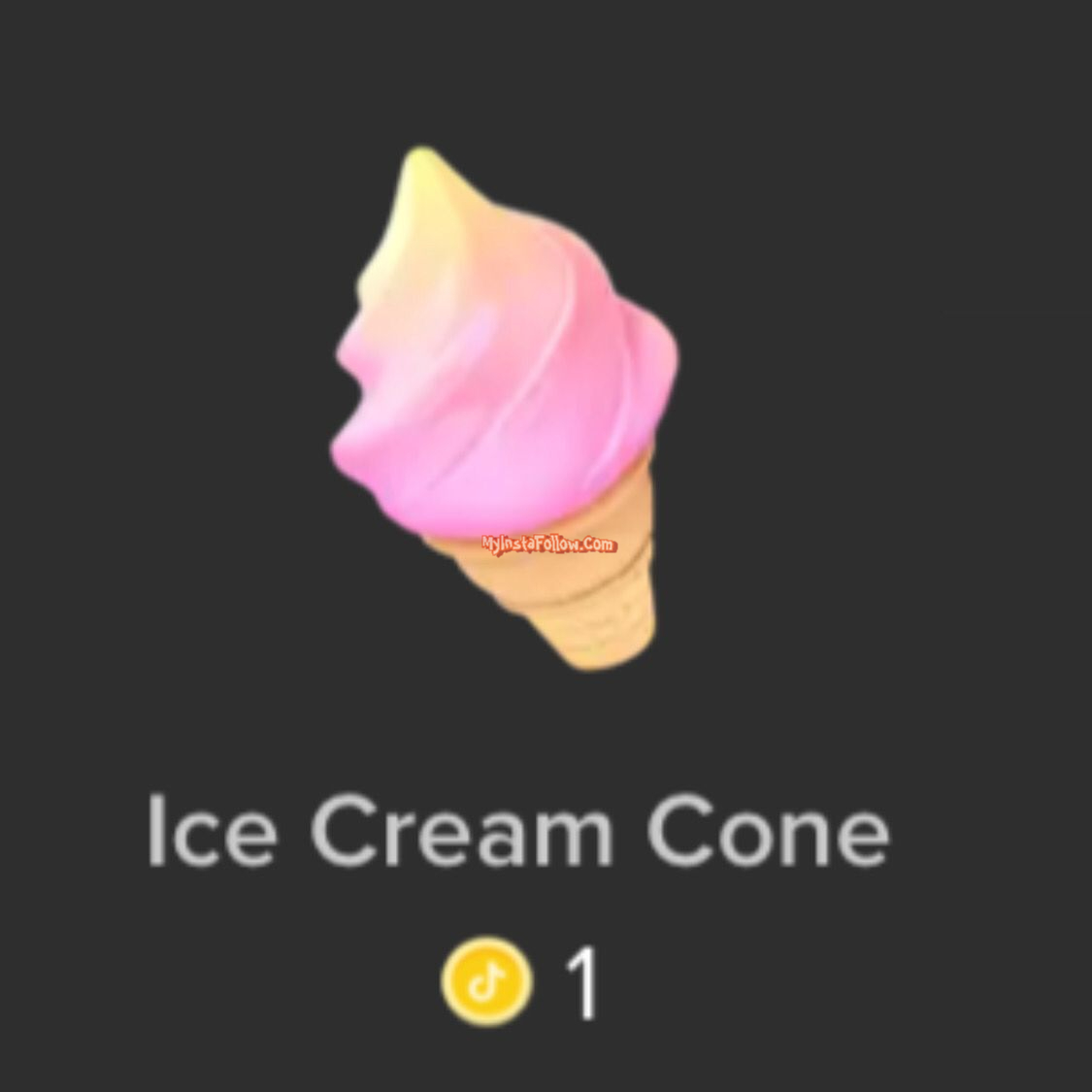 Ice Cream Cone Tiktok Gift